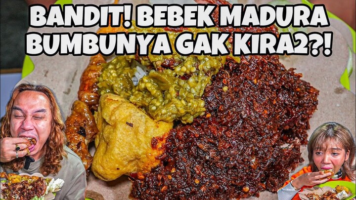 BANDIT!! BEBEK RAKSASA MADURA BUMBU SUPER BANYAK HARHA MURAH! JUALAN 4 JAM LSG LUDES