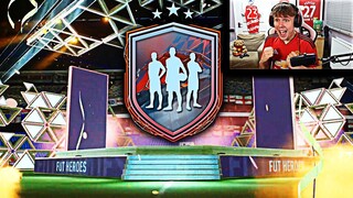 Opening ANOTHER 10x GUARANTEED FUT Hero Upgrade Packs! #FIFA22