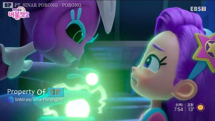 Exam Paper and Secret Door | Rainbow Bubblegem Season 2 EP10 | Korean EBS1 | Mermaid Princess Cartoo