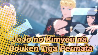 JoJo no Kimyou na Bouken | [MMD] Permata di Ujung Lidah, ♪ di Mulut - Tiga Permata