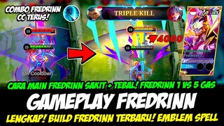 COMBO FREDRINN CC TERUS❗CARA ROTASI FREDRINN TERBARU❗BUILD FREDRINN TERSAKIt❗GAMEPLAY FREDRINN HYPER