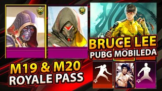 BRUCE LEE SKIN, M19 VA M20 ROYALE PASS PUBGM NEW