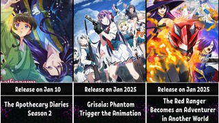 upcoming winter anime