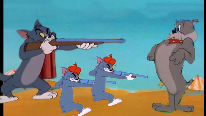 Adegan lawak Tom and Jerry