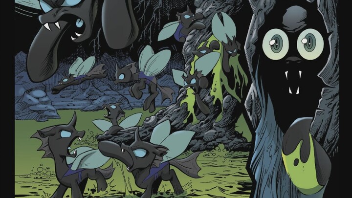 Did the Changelings come out of stones? Twilight Sparkle is also their benefactor