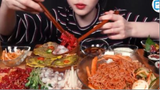 Yukhoe, Noodles, Gimbap Mukbang Asmr #amthuc