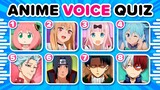 GUESS THE ANIME CHARACTER VOICE 🗣️🔊 Whose voice is this?