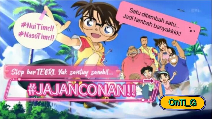 Nambah satu ga ngaruh! Detective Conan Edition!! 🤓🃏🎩⚽️