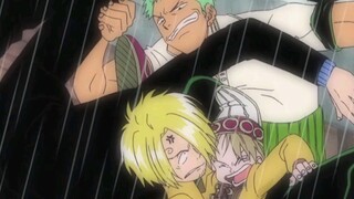 Gerakan kecil lucu Zoro Sanji sehari-hari