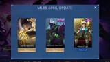 UPCOMING MLBB NEW APRIL UPDATE - BRODY APRIL COLLECTOR | BALMOND APRIL STARLIGHT & OTHER SKINS