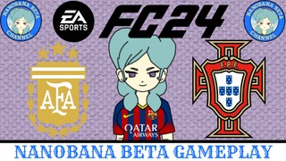 Beta FC 24 | Argentina 🇦🇷 VS 🇵🇹 Portugal (Battle of Goats Part 2)