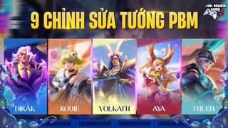 LIÊN QUÂN UPDATE 9 Tướng Chỉnh Sửa PHIÊN BẢN MỚI Dirak, Volkath, Rouie - Trải Nghiệm Game