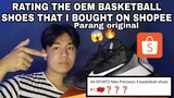 UNBOXING AND QUICK REVIEW OF PRECISION 4 OEM BASKETBALL SHOES ON SHOPEE - Mura na solid pa 🔥🏀