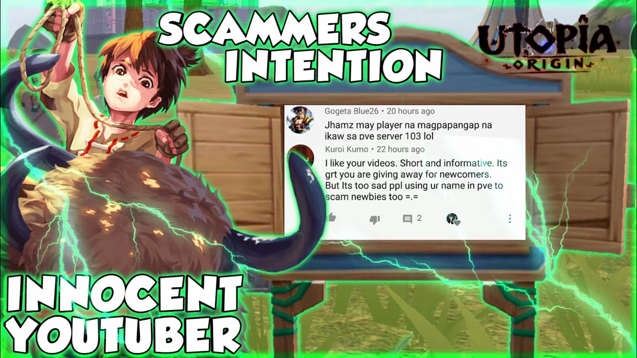 Utopia Scammers | Free Item Compensation | Chaos Server | Utopia:Origin -  Bilibili