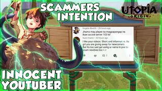 Utopia Scammers | Free Item Compensation | Chaos Server | Utopia:Origin