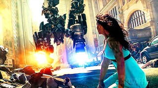 Megatron and his Decepticons attack the city  | Transformers | CLIP