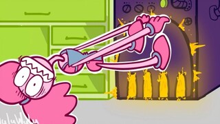 Carrying (HuluWuluAnimations) Mom's Daily Life Long Legs Part 15 // Poppy Playtime Chapter 2 Animati