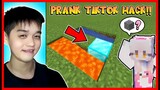 PRANK MOMON DENGAN TIKTOK HACK PART 2 !! MOMON MARAH GUYS !! Feat @sapipurba Minecraft