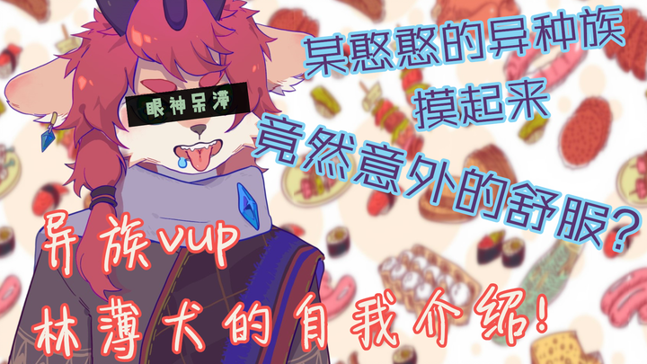 【异种族VUP】啥也不懂的兽人憨憨青年也成了虚拟主播！？毛乎乎的也许很暖和！