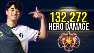 ABED GOD 132,272 Hero Damage vs. TOP 1 MMR Overall