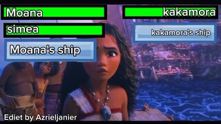 Moana 2 Kakamora Fight Scene With Healthbars