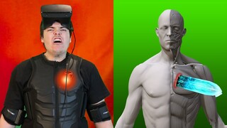 HOW MUCH PAIN CAN I FEEL IN VR? (Haptic Suit)