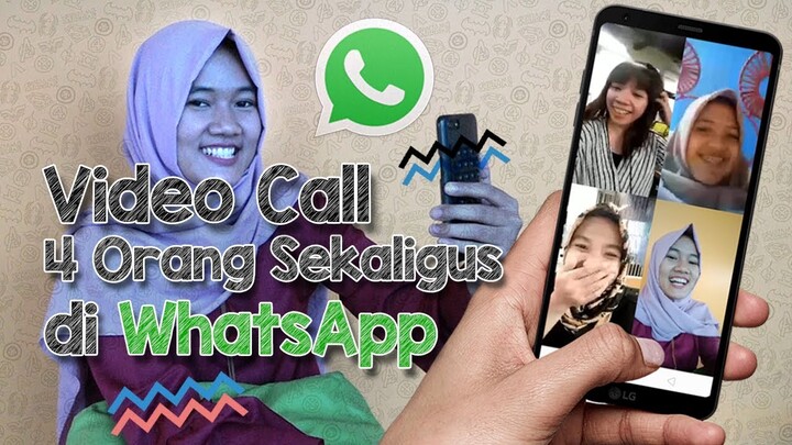 Review dan Tutorial Video Call Rame-rame via WhatsApp