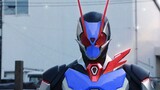 [Kamen Rider 01] Bentuk akhir Reiwa memiliki warna yang seragam (mengacu pada biru)