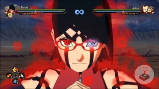 Sarada Sharinnegan Vs Jigen Full Fight (4K) - Naruto Shippuden Ultimate Ninja Storm 4