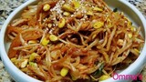 KongNaMul Bokkeum, Stir Fried Soybean Sprouts (콩나물볶음) (Korean Side Dish) by Omma's Kitchen