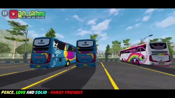 OBB MITSUBISHI FUSO canter Rasa HINO NG  Soundpack paling gahar  BUS SIMULATOR INDONESIA