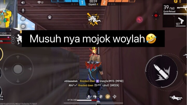 Musuhnya ngapain mojok bjir😂