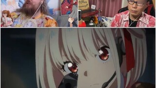 Foreigners watch Lycoris Recoil Episode 2 [Famous Scene Avoiding AK] Wonderful Reaction