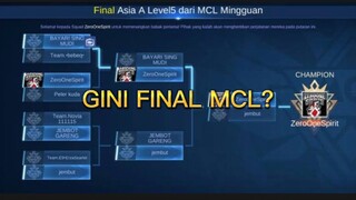 Final MCL? Kok Kayak VS A.I ❓