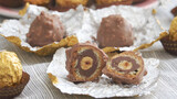 Reproduce Ferrero Rocher chocolate, with recipe 