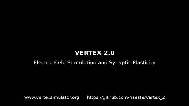 VERTEX 2.0 - Modelling in vitro electrical stimulation of brain tissue