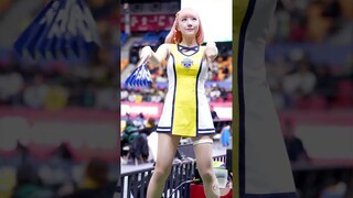 핑크단발좌 박성은 치어리더 Park SungEun Cheerleader 240110 |4K