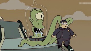 The Simpsons: Cô gái dự đoán tương lai, phát hiện ra UFO và người ngoài hành tinh xâm chiếm trái đất