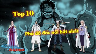 Top 10 phó đô đốc nổi bật nhất từng xuất hiện