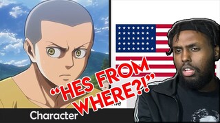 Attack on Titan Nationalities Reaction + small announcement