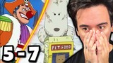 WTF DID I JUST WATCH.. ONE PIECE - Episodes 5, 6, and 7 (REACTION)