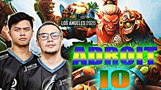 TROLL NI MAC NAGWALA TEAM ADROIT vs IO | ESL One Los Angeles 2020 Sea Qualifier