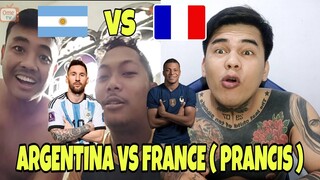 GOGO SINAGA DUKUNG FRANCE ( PRANCIS ) DARIPADA AGENTINA ‼️ - PRANK OME TV