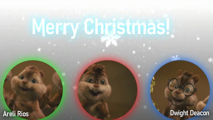 The Chipmunks - HO HO HO - [Lipsync/Lyric Video] (Collab W/ Dwight Deacon)