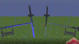 Magic Knife Thousand Blades Model Minecraft Drawing Sword