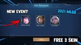 2 FREE SPECIAL SKIN AND ELITE SKIN! FREE SKIN 2021 NEW EVENT | MOBILE LEGENDS