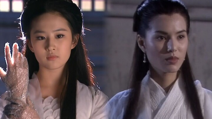 [2006 version vs 95 version] Episode 2: Little Dragon Girl vs Hao Datong in Chongyang Palace (Fighti