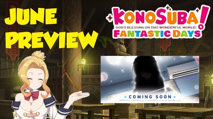 What's Ahead for Konosuba Fantastic Days - June Preview