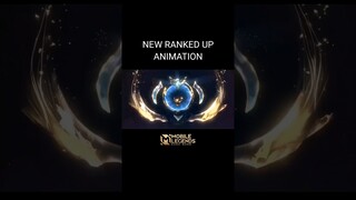 NEW RANKED UP ANIMATION #mobilelegends