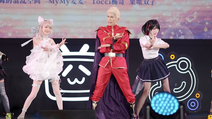 新吉翁战前动员珍贵影像，夏亚女团tell me+极乐净土
